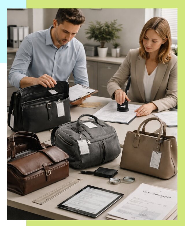 Сертификация сумок в Ярцеве от 7631 руб. | Алешин-Рцв