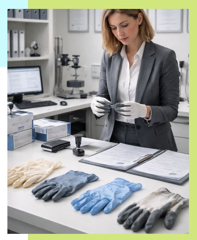 Сертификация перчаток в Ярцеве от 8648 р. | Алешин-Рцв