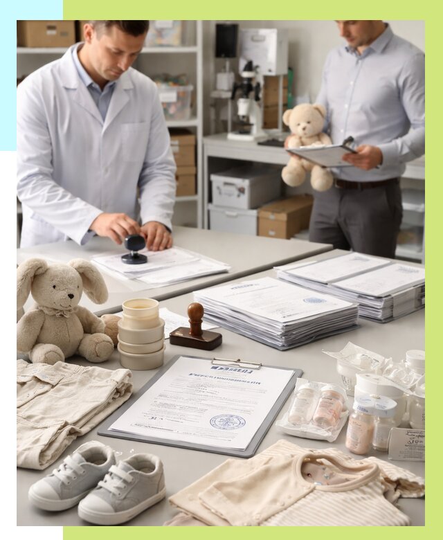 Сертификация детских товаров в Ярцеве от 15261 р. | Алешин-Рцв