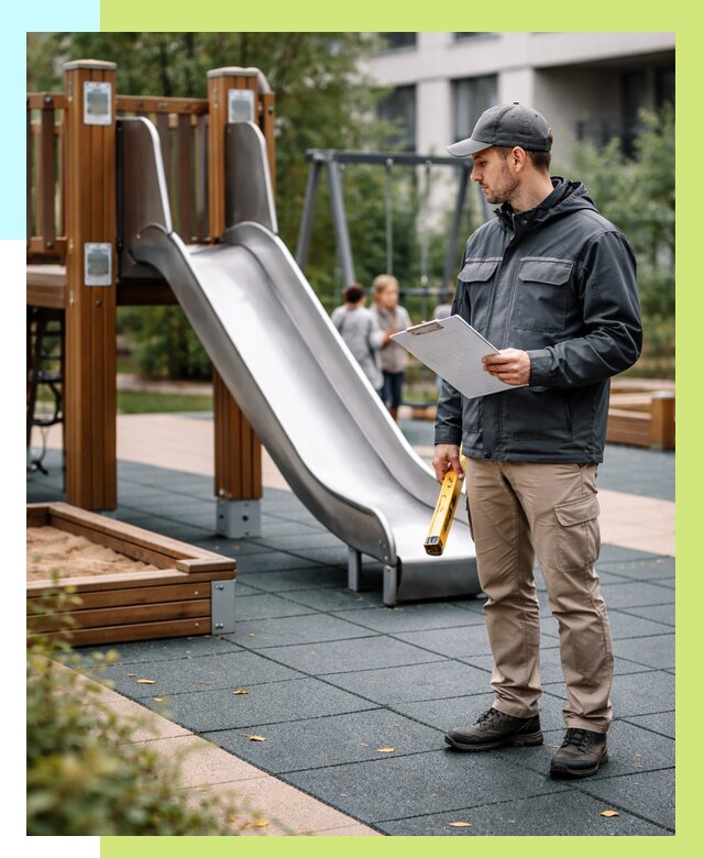 Сертификация детских площадок в Ярцеве от 25435 р. | Алешин-Рцв