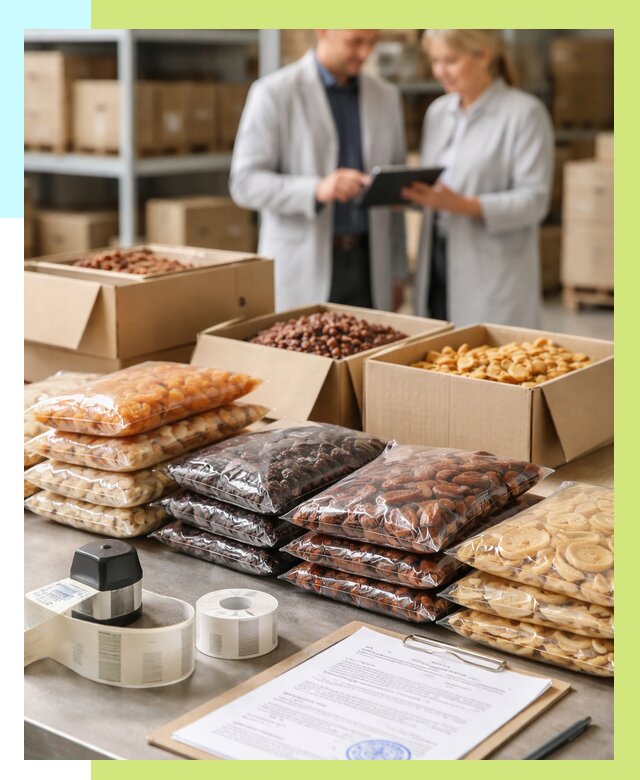 Сертификация сухофруктов в Ярцеве от 12209 р. | Алешин-Рцв под ключ