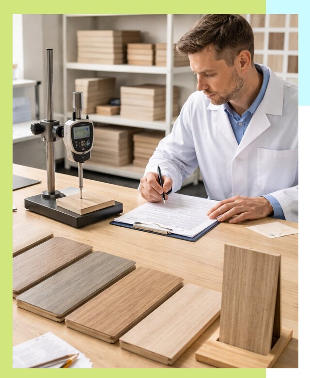 Сертификация ламината с испытаниями и оформлением документов в Ярцеве