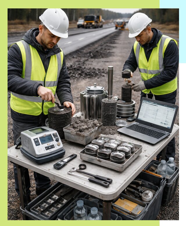 Сертификация асфальта: испытания и подтверждение в Ярцеве