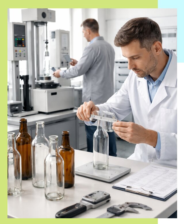 Сертификация стеклянных бутылок и сопутствующей упаковки в Ярцеве