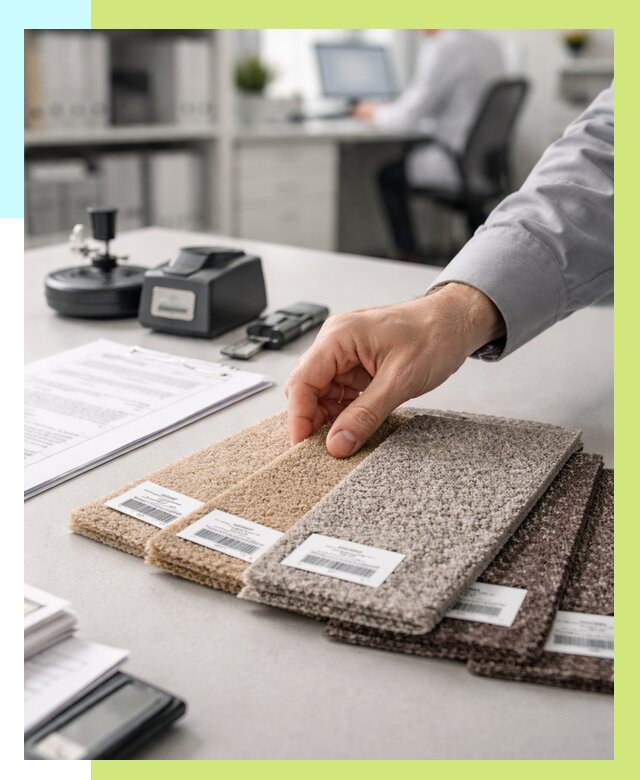 Сертификация ковролина в Ярцеве от 15261 р., Алешин-Рцв