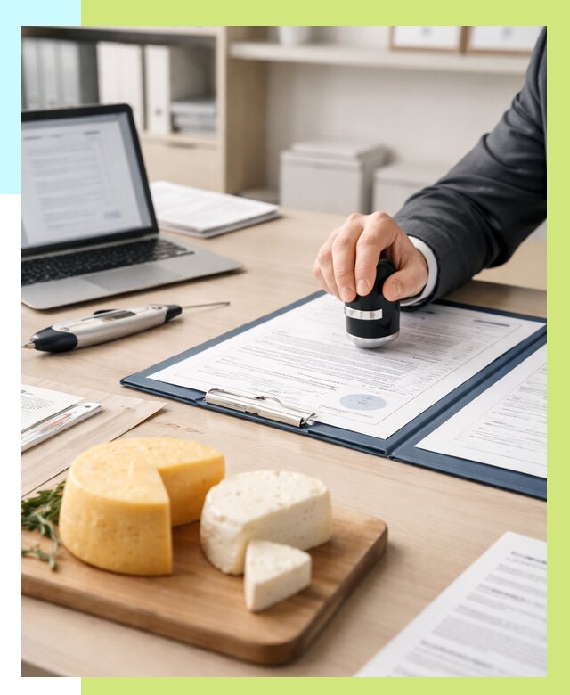 Сертификация сыров в Ярцеве от 15261 р | Сертификат на сыр Алешин-Рцв