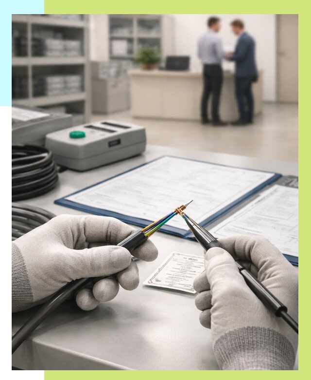 Сертификация провода в Ярцеве от 18313 р. в Алешин-Рцв