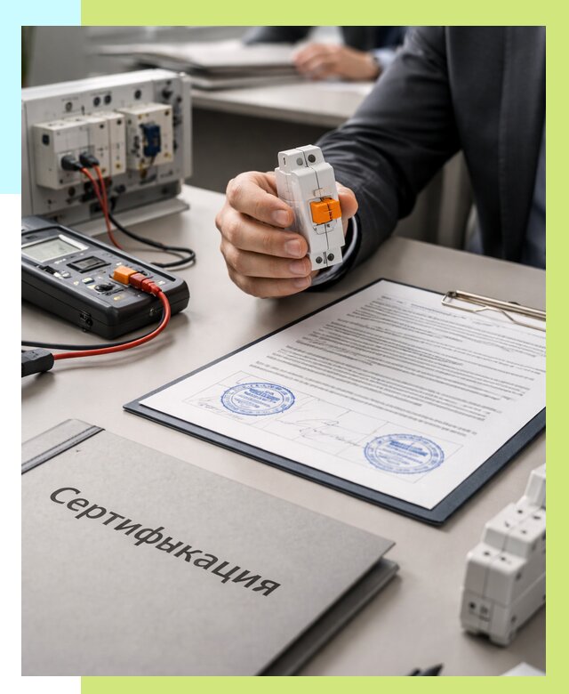 Сертификация выключателей под ключ в Ярцеве от 15261 р. | Алешин-Рцв