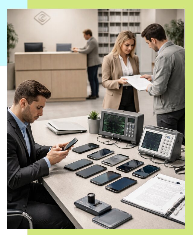 Сертификация телефонов в Ярцеве от 25435 р. под ключ | Алешин-Рцв