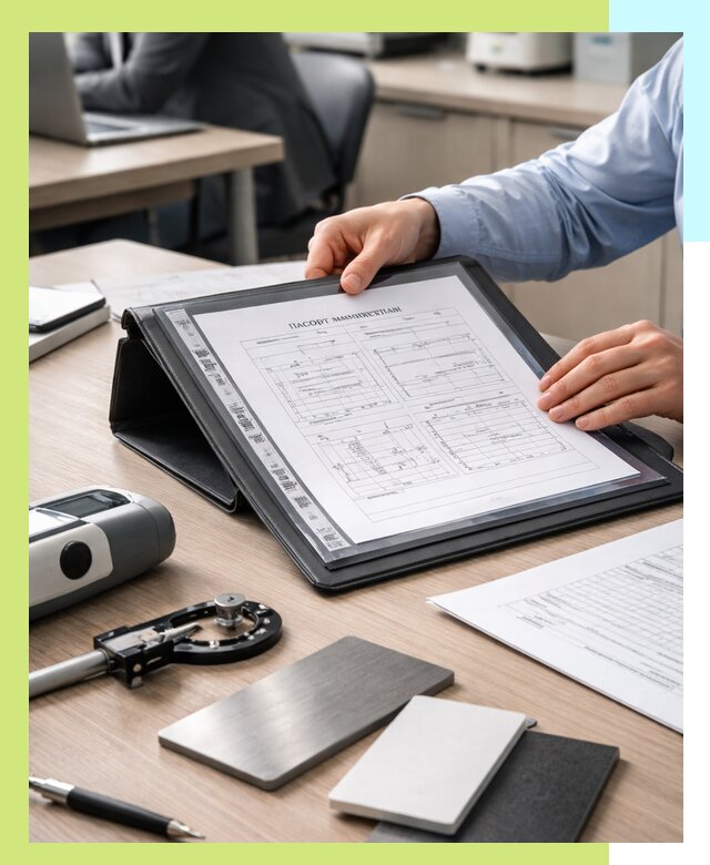 Оформление паспорта материала для продукции в Ярцеве