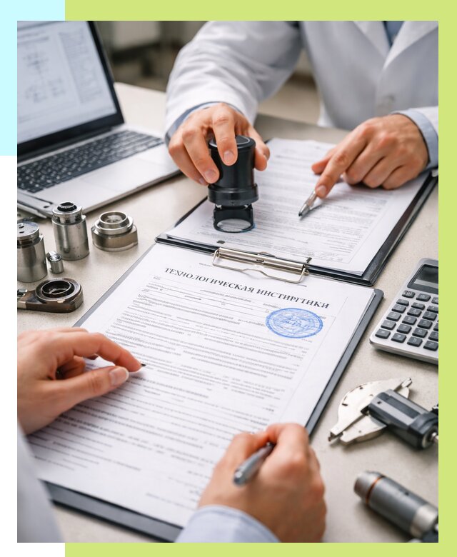 Технологическая инструкция в Ярцеве от 8648 р., под ключ Алешин-Рцв