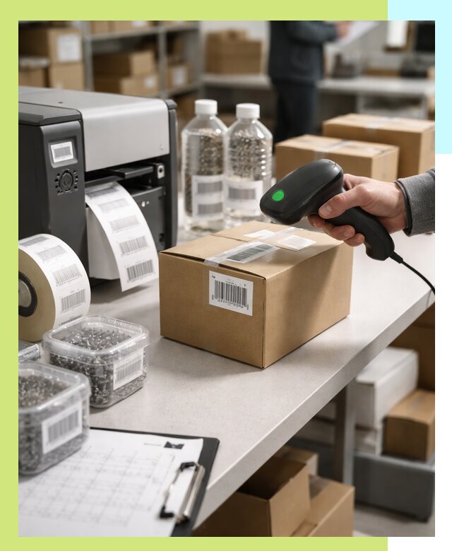 Штрихкодирование продукции и маркировка для продажи в Ярцеве