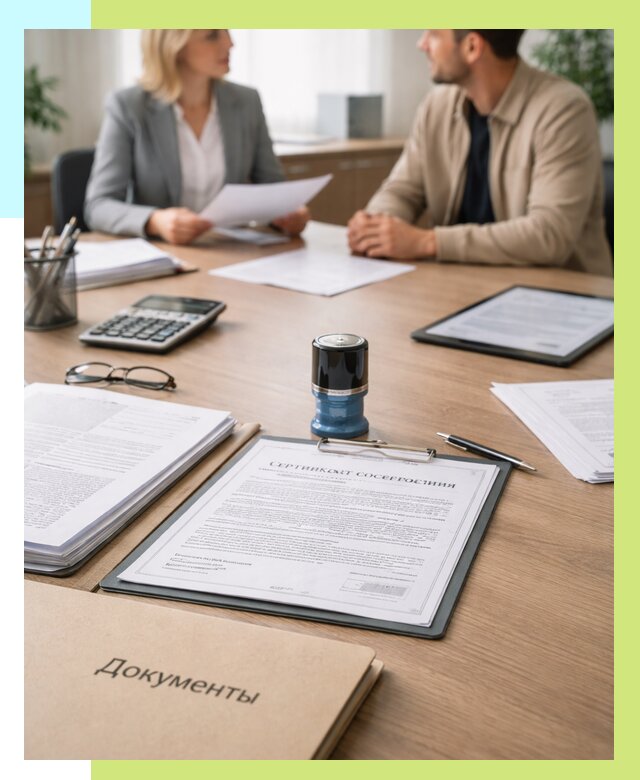 Сертификат соответствия на продукцию в Ярцеве от 15261 р.|Алешин-Рцв