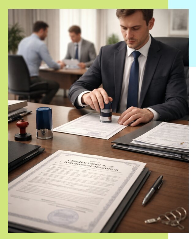 Оформление свидетельства о государственной регистрации в Ярцеве