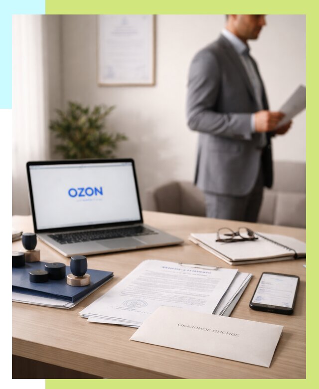 Отказное письмо для Ozon в Ярцеве от 3561 р. | Алешин-Рцв