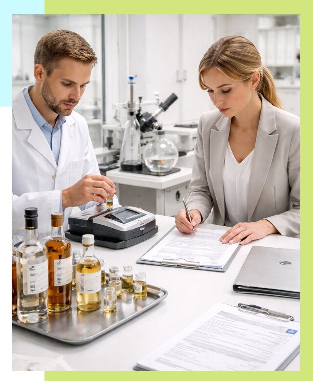 Заключение о спиртосодержании в Ярцеве, от 5087 р., Алешин-Рцв