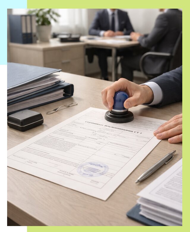 Сертификат происхождения СТ 1 в Ярцеве от 4578 р. | Алешин-Рцв