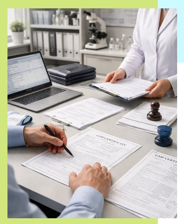 Оформление сертификата GMP в Ярцеве для фармпроизводства