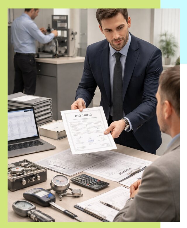 Выдача сертификата ISO 10012 по требованиям метрологии в Ярцеве