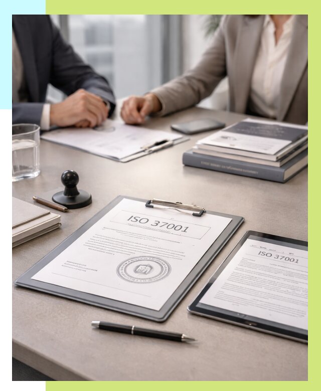 Сертификат ISO 37001 в Ярцеве оформить от 122088 р. Алешин-Рцв
